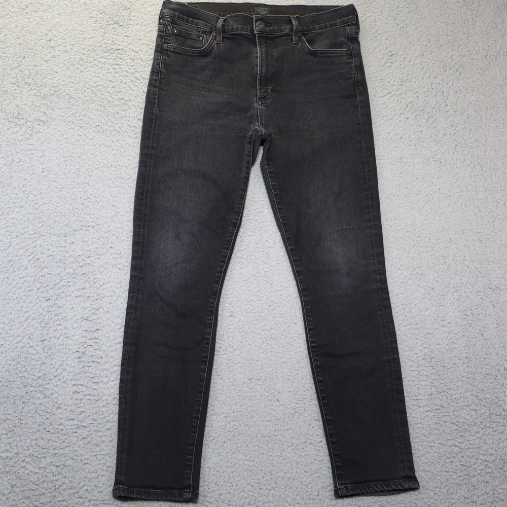 Citizens of Humanity Rocket Ankle High Rise Skinny Jeans‎ Black Size 31 1727-805